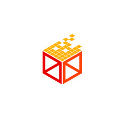 pixel block logo