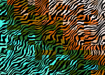 abstract animal print texture design	