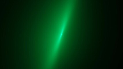 Wall Mural - green laser beam stage light 3d rendering motion animation.