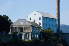 Ruins On Alcatraz Island