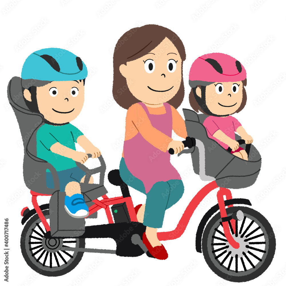 電動自転車に乗るママのイラスト Bicicletas Catalogo 電動自転車に乗るママのイラスト Bicicletas Catalogo