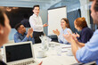 © Robert Kneschke - Business people in the start-up team clap
