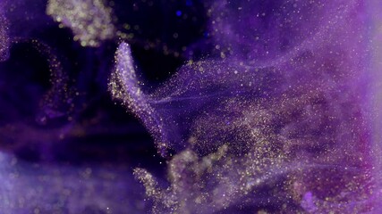 Wall Mural - Space background with nebula and stars.