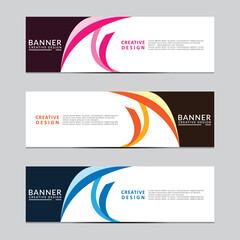 Wall Mural - Vector abstract geometric design banner web template. Modern design. Vector illustration