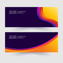 Wall Mural - Vector abstract geometric design banner web template. Modern design. Vector illustration