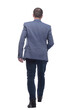 © ASDF - Back view of walking away business man