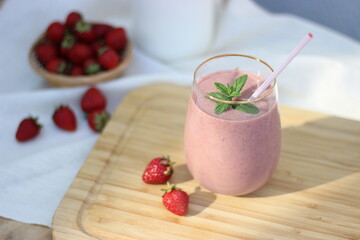 Strawberry smootie