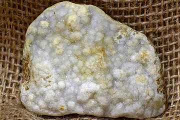 Fine crystalline quartz brush close up
