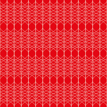 Vector Red White Lace, Lines Seamless Pattern