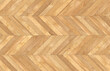 High resolution of a perfect herringbone wooden parquet - Texture and background top view.