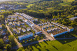 © Werner Dieterich/Westend61 - Germany, Baden-Wurttemberg,ÔøΩEsslingenÔøΩam Neckar, Aerial view of modern energy efficient suburb