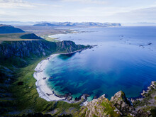 Beautiful Landscape By Sea At At Matind, Andoya, Norway