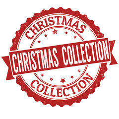 Wall Mural - Christmas collection grunge rubber stamp