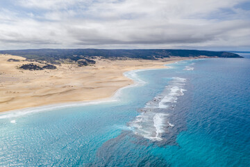 view of the beach