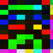 © damaisin1979 - Green pink violet black abstract background with squares