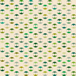 © lisheng2121 - The Green Round Plants Leaves Patterns, Seamless Pattern