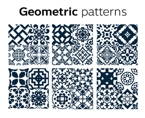 Wall Mural - grometric patterns design in Vector illustration	
