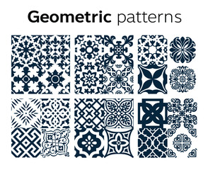 Wall Mural - grometric patterns design in Vector illustration	
