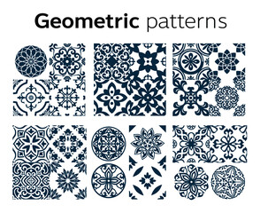 Wall Mural - grometric patterns design in Vector illustration	
