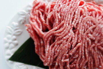 Sticker - Freshness pork and beef mixed mince meat for prepared cooking ingredient