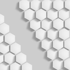 abstract hexagon pattern background