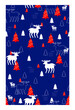 © SCOLOGLU - New Year's, Christmas decorations background pattern. For wallpaper or gift wrapping.