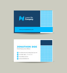 Canvas Print - Corporate Business Card Design or Visiting Card And Personal Business Card 