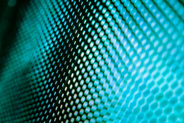 CloseUp LED blurred screen. LED soft focus background. abstract background ideal for design.