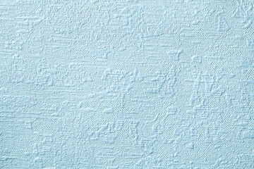 texture of blue wallpaper with relief and godler pattern. paper background
