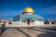  Al-Aqsa Mosque, Temple Mount Jerusalem, Dome of the Rock. sacred place for Muslims and Jewish. Israel Dez 2020 