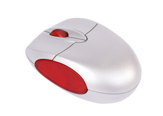 computer mouse isolated on white