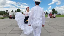 Mexican Folk Dance, Mexican Dancers, Cholula Puebla, La Bamba Veracruz - Bailarines De Danza Folclórica