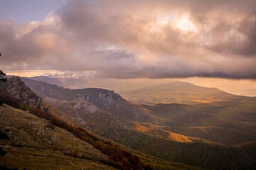  Mountain range Demerdzhi, the Republic of Crimea