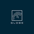 © SUPERGHONAM - Creative globe logo inspiration vector template