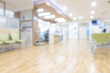 © topntp - abstract blur hospital interior for background
