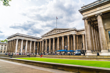 London / UK - 2 SEP 2019: British museum in London city, England