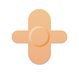 medical plaster. adhesive bandage or sticking plaster. medical band aids protection patch for first 