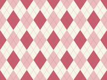 Argyle Pattern Seamless. Fabric Texture Background. Classic Argill Vector Ornament