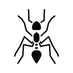 Wall Mural - ant icon. animal sign. vector illustration