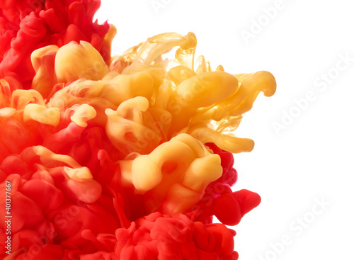 Fotografia Abstract watercolor in water