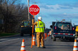 © Victor - Signs repairs road and worker