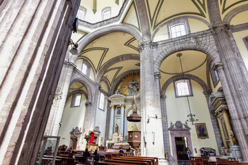 Wall Mural - Mexico City Metropolitan Cathedral-view inside 27