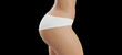 © PixlMakr - Slim tanned woman's body