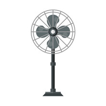 Fan House Appliance Isolated Icon
