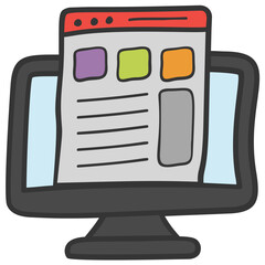 Wall Mural - web design