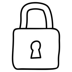 Sticker - Padlock 