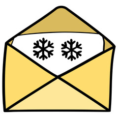 Sticker - Winter Message