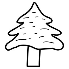 Sticker - Conifer Tree