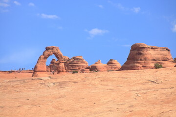 Wall Mural - Delicate Arch from viewpoint, Arches National Park