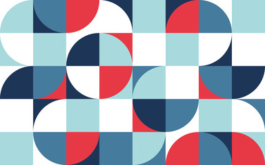 Poster - geometric pattern abstract minimalist background. geometric shapes different shape. poster banner or